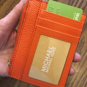 MK jet set coin purse card holder NWT’s